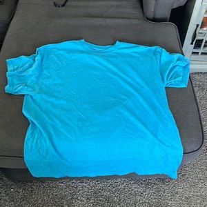 Blue XL gildan shirt